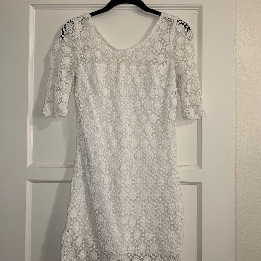 Abercrombie white dress